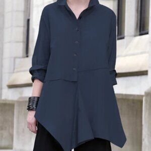 Kaliyana Architect shirt M/L in Navy